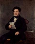 Francisco de Goya Portrat des Juan Bautista de Muguiro painting